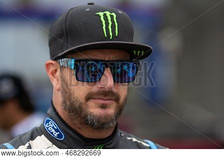 Ken Block American Professional Rally Driver During The Red Bull Grc