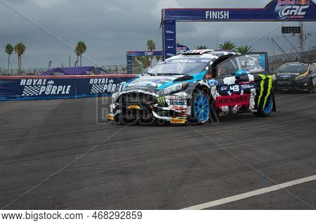 Ken Block American Professional Rally Driver During The Red Bull Grc