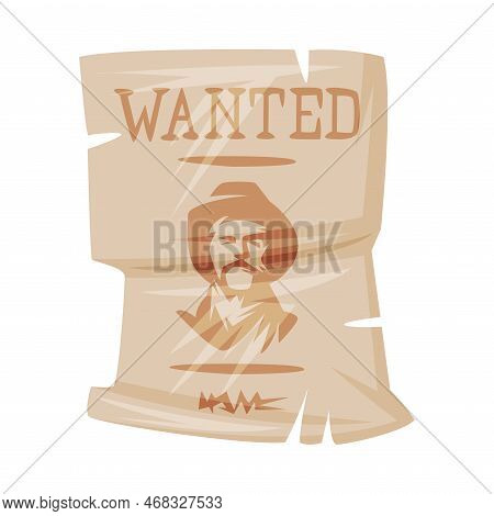 Cowboy Wanted Paper Vector & Photo (Free Trial) | Bigstock