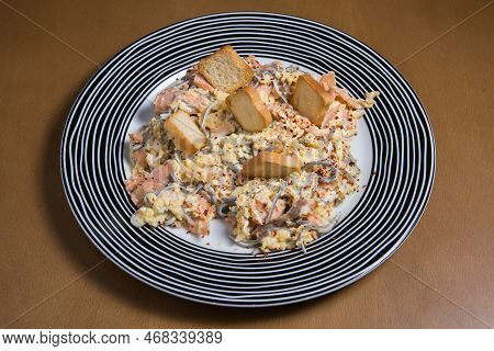 Omelette With Sea Food