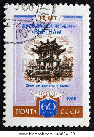 Postage Stamp Russia 1960 Book Museum, Hanoi