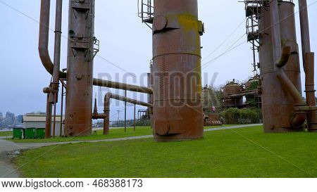 Famous Landmark In Seattle - The Gasworks Park - Travel Photography