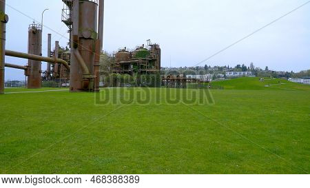 Famous Landmark In Seattle - The Gasworks Park - Travel Photography