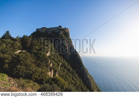Angelokastro Castle Near Palaiokastritsa And Krini, Corfu Island, Ionian Sea, Central Corfu And Diap