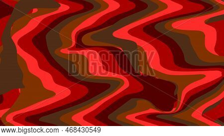 Colorful Flow And Glow Background. Wave Color Liquid Shape. Illustration Abstract Background.