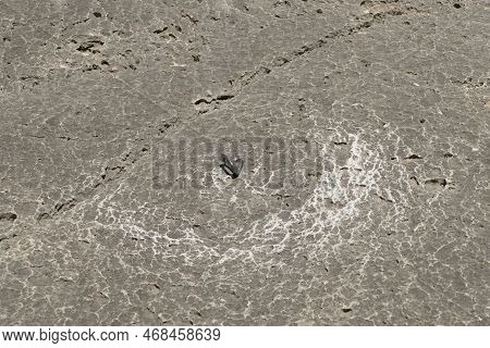 Rocl Climbing Cliff In Sardinia
