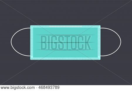 Surgial Protection Face Mask. Virus Protection Concept.
