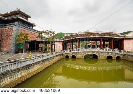 View Of Ba Na Hills, A Resort Located In The Truong Son Mountains West Of The City Of Da Nang, In Ce