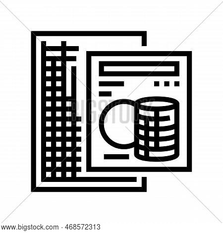 Sterile Gauze Pads First Aid Line Icon Vector. Sterile Gauze Pads First Aid Sign. Isolated Contour S