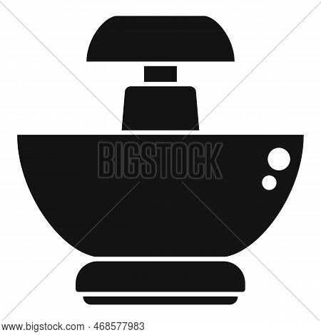 Food Bowl Icon Simple Vector. Pop Corn Machine. Maker Candy