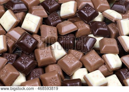 Kyiv, Ukraine - May 4, 2022 Schogetten Chocolate. Chocolate Goods Produced By Ludwig Schokolade Gmbh