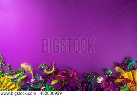 Mardi Gras Colorful Background