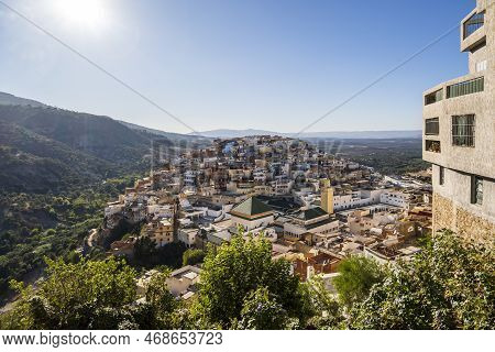 Amazing Downtown Of Moulay Idriss, Morocco, North Africa
