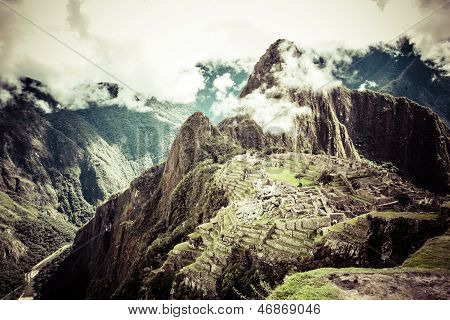 Machu Picchu เมืองอินคาโบราณในอังเดส เปรู