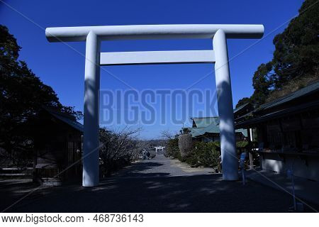 Torii Gate. Represens Image & Photo (Free Trial) Bigstock