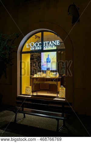 Colmar, France - August 29, 2022: Store Of The Cosmetics Chain L Occitane En Provence In The Old Tow