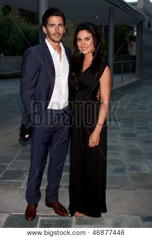 LOS ANGELES - JUN 15: Brandon Beemer, Nadia Vyhněte navštěvuje The leukémie & lymfom společnost 2013 Ma