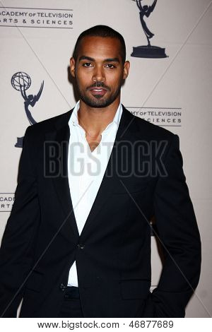LOS ANGELES - JUN 13: Lamon Archey przybywa recepcji nominowanych Daytime Emmy, przedstawiony przez ATAS