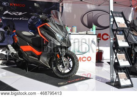 Pasay, Ph - Nov 27 - Kymco 350 Motorcycle At Freedom Ride Festival Motorshow On November 27, 2022 In