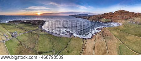 Muckross Head Peninsula During Sunset - About 10 Km West Of Killybegs Village In County Donegal On T
