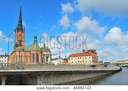 스톡홀름입니다. Riddarholmen 키 섬