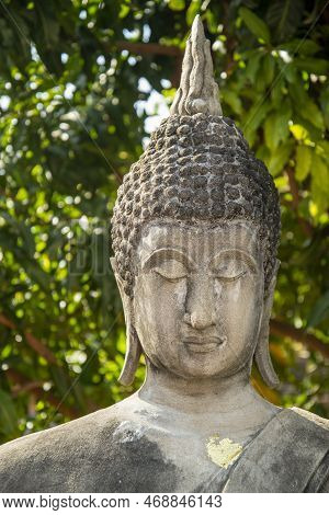Thailand Ayutthaya Wat Yai Chai Mongkon