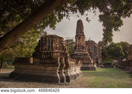 Thailand Ayutthaya Wat Borom Phuttharam
