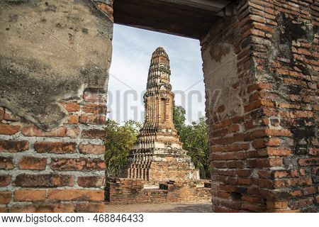 Thailand Ayutthaya Wat Borom Phuttharam