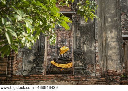 Thailand Ayutthaya Wat Borom Phuttharam