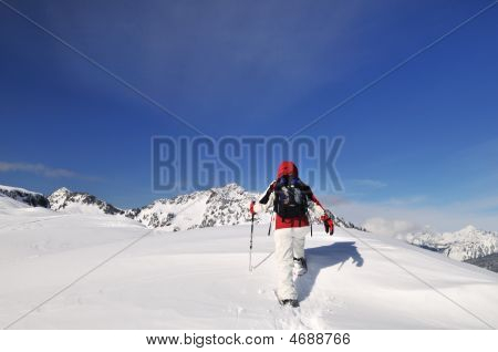 Racchette da neve ragazza In Mt Baker - Snoqualmie National Forest