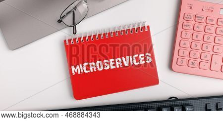 Inspiration Showing Sign Microservices. Business Showcase Software Development Technique Building Si