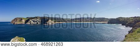 Coastal View Near Barrika In The Basque Country (spain)