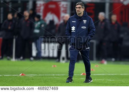 Ivan Juric, Head Coach Of Torino Fc During The Coppa Italia Match Beetween Ac Milan And Torino Fc At