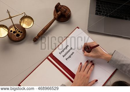 The Manager Offers Employee Assistance Program Eap Papers.