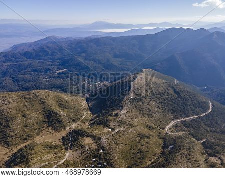 Aerial View Of Pirin Mountain Near Orelyak Peak, Bulgaria
