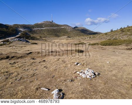 Aerial View Of Pirin Mountain Near Orelyak Peak, Bulgaria