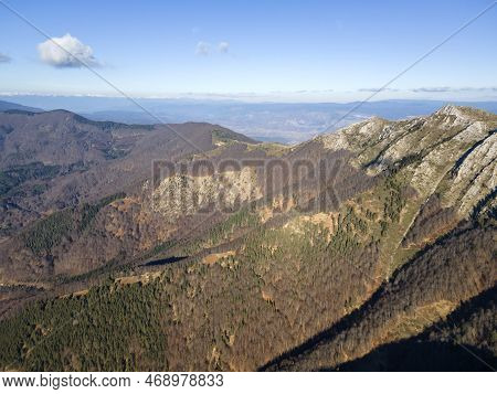 Aerial View Of Pirin Mountain Near Orelyak Peak, Bulgaria