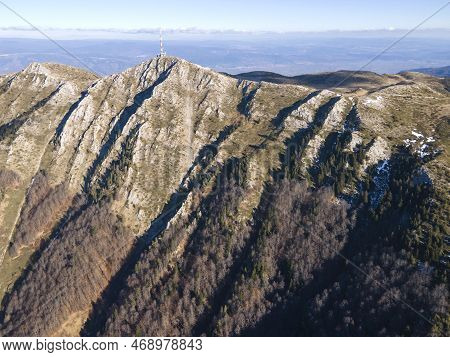 Aerial View Of Pirin Mountain Near Orelyak Peak, Bulgaria