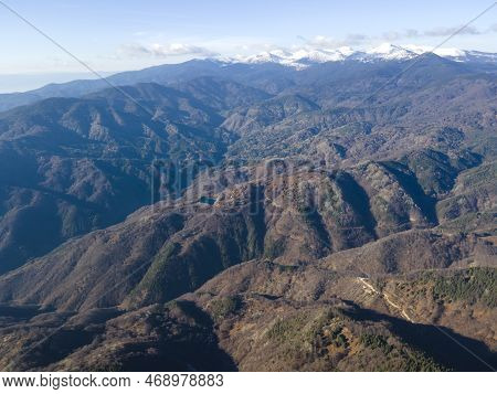 Aerial View Of Pirin Mountain Near Orelyak Peak, Bulgaria
