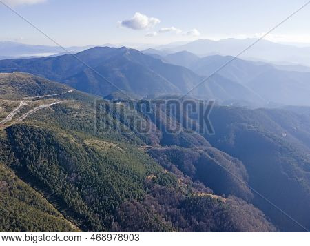 Aerial View Of Pirin Mountain Near Orelyak Peak, Bulgaria