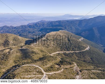Aerial View Of Pirin Mountain Near Orelyak Peak, Bulgaria