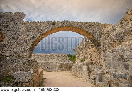 Ruins Of The Old Roman City Of Conimbriga In Portugal