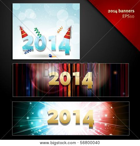 2014 New Year Banners