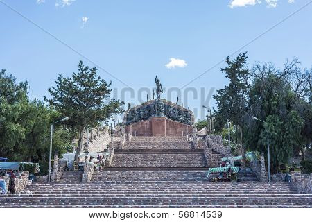 Independence Heroes In Humahuaca, Argentina.