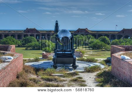 Cannon In Fort Jefferson, Florida