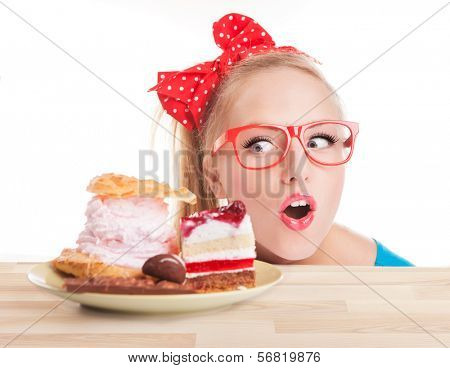 Chocolate and cake sweets temptation