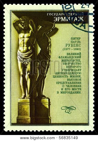 Vintage  Postage Stamp. Peter Paul  Rubens.