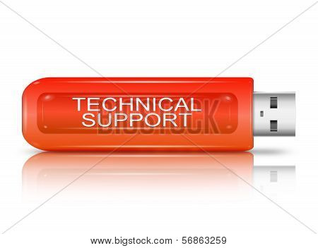 Technical Support Concept.