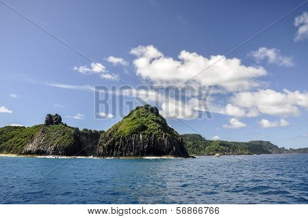 Cliffs On Fernando De Noronha, Pernambuco (brazil)