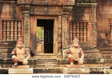 Banteay Srey Temple, Angkor Area, Siem Reap, Cambodia